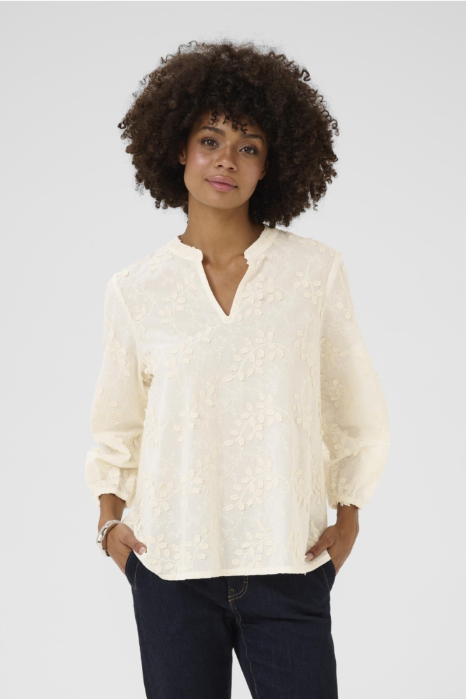 CUNEDIA BLOUSE 50112107 120304 Whitecap